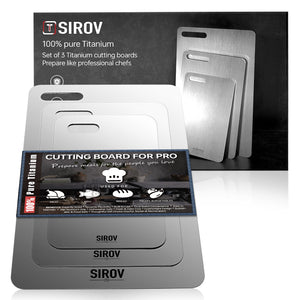 Sirov 100% Titanium Cutting Board