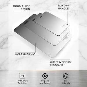 Sirov 100% Titanium Cutting Board