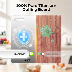 Sirov 100% Titanium Cutting Board